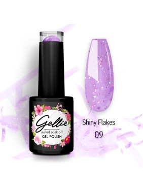 Gellie Ημιμόνιμο Βερνίκι Shiny Flakes 9