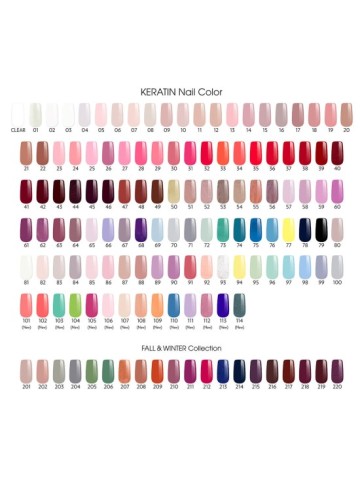 Golden Rose Keratin Nail Color 127