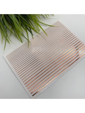 Αυτοκόλλητα Stretch Rose Gold