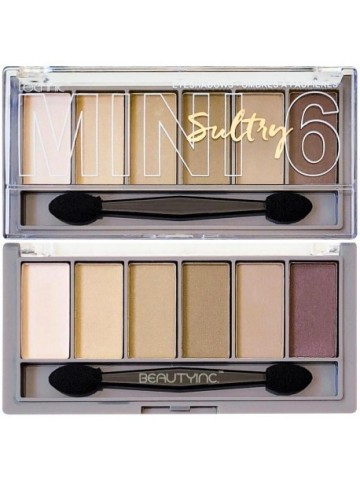 Technic Mini 6 Eyeshadow Palette Sultry (25512)