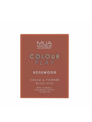 MUA Colour Play Cream & Powder Blush Duo Rosewood (302379)