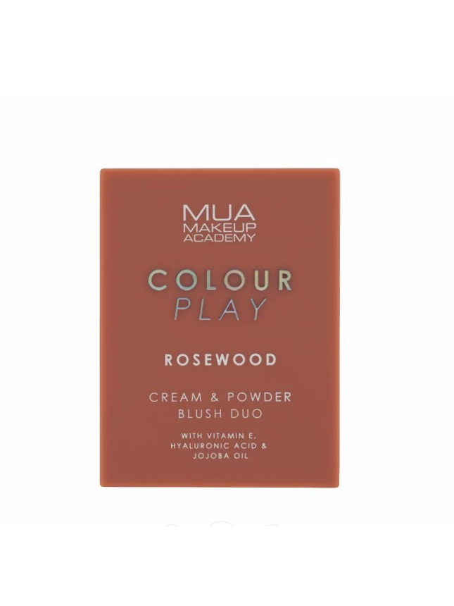MUA Colour Play Cream & Powder Blush Duo Rosewood (302379)