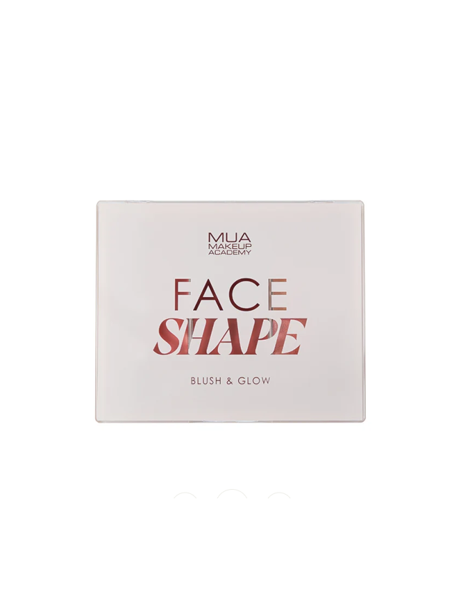 MUA Face Shape Palette Blush & Glow