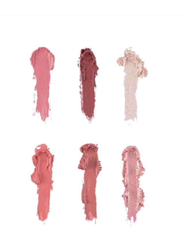 MUA Face Shape Palette Blush & Glow