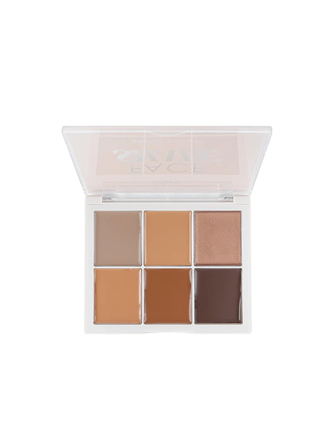 MUA Face Shape Palette Bronze & Sculpt