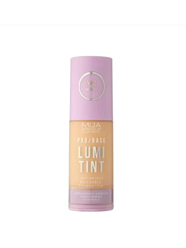 MUA PRO/BASE Lumi Tint Foundation W3 Warm (302148)