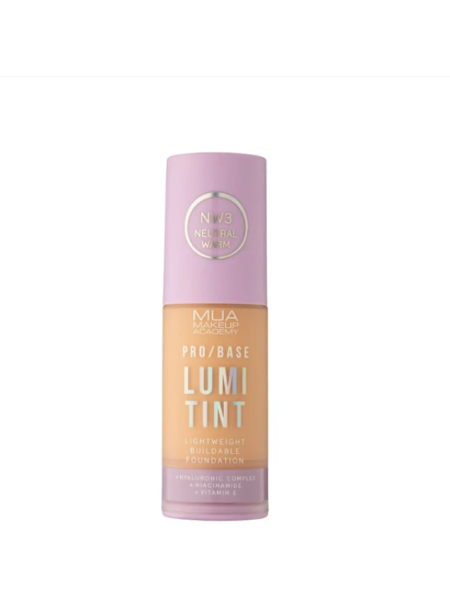 MUA PRO/BASE Lumi Tint Foundation NW3 Neutral Warm (302149)