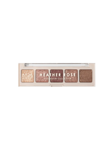 MUA Greece 5 Shade Eyeshadow Palette Heather Rose