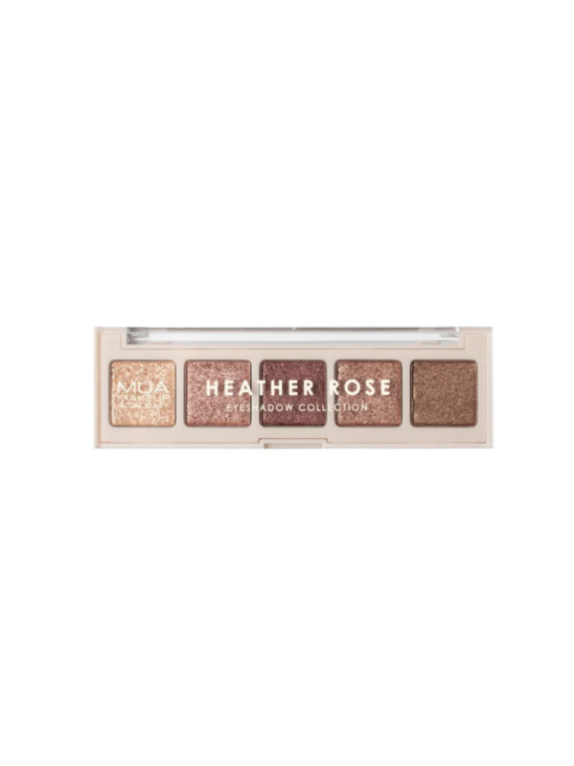 MUA Greece 5 Shade Eyeshadow Palette Heather Rose