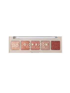 MUA Greece 5 Shade Eyeshadow Palette Glow Bloom