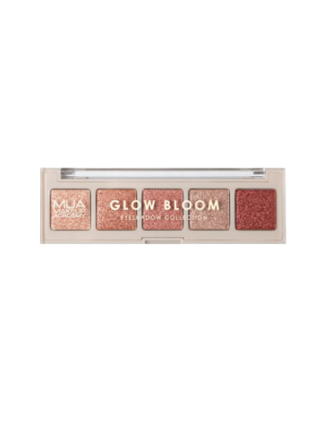 MUA Greece 5 Shade Eyeshadow Palette Glow Bloom
