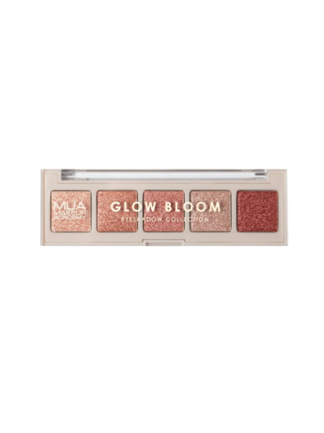 MUA Greece 5 Shade Eyeshadow Palette Glow Bloom