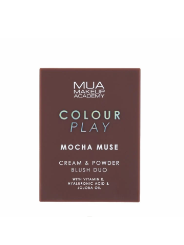 MUA Colour Play Cream & Powder Blush Duo Mocha Muse (302347)