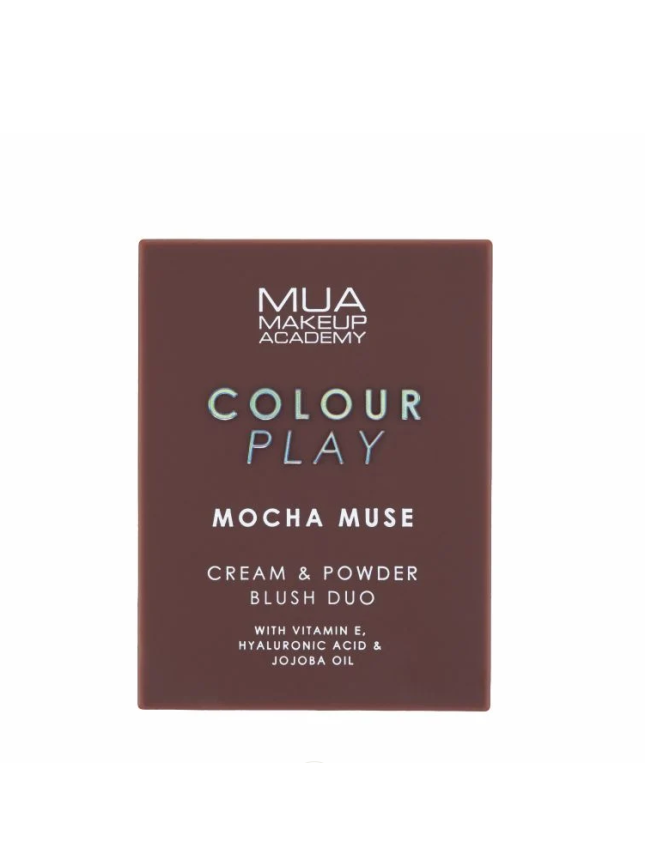 MUA Colour Play Cream & Powder Blush Duo Mocha Muse (302347)