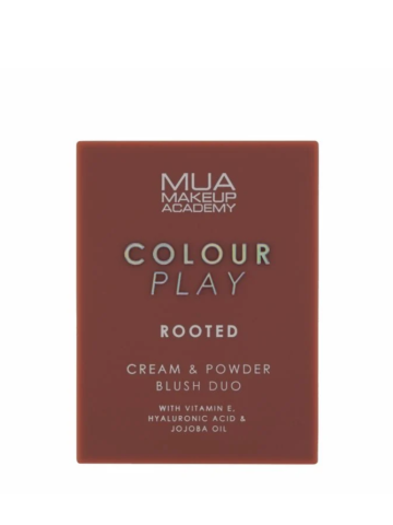 MUA Colour Play Cream & Powder Blush Duo Rooted (302348)