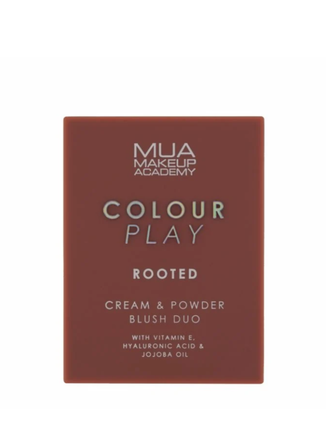 MUA Colour Play Cream & Powder Blush Duo Rooted (302348)