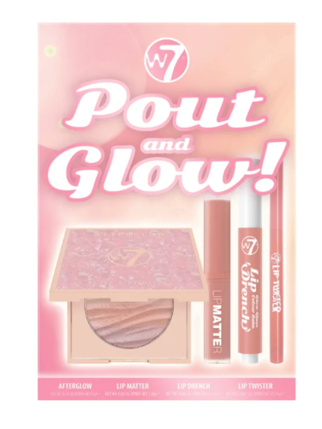 W7 Pout & Glow! Gift Set