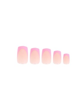 W7 Pre-Glued Nails Pink French 