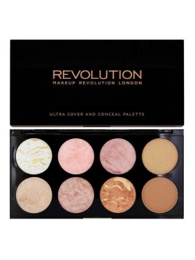 Revolution Ultra Blush And Contour Palette Golden Sugar