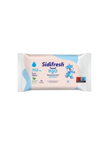 Sidifresh Μωρομάντηλα H20 με 99,8% Νερό 