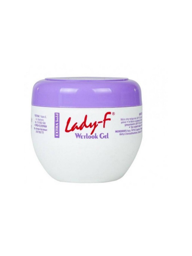 Lady F Gel Μαλλιών Βάζο Wet Look 250ml