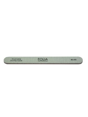 Folia Cosmetics Λίμα Ίσια Γκρι (80/80) / F-127