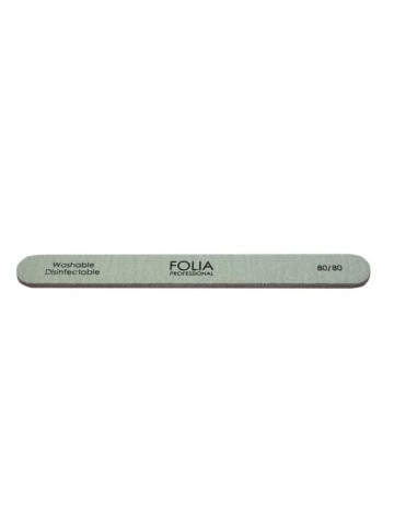 Folia Cosmetics Λίμα Ίσια Γκρι (80/80) / F-127