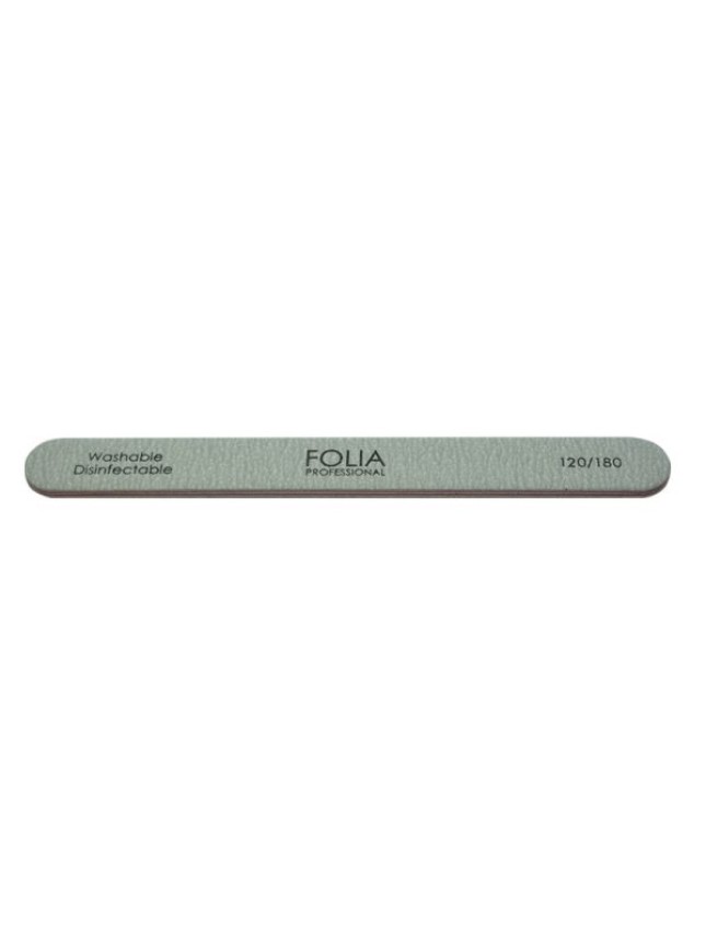 Folia Cosmetics Λίμα Ίσια Γκρι (120/180) / F-129