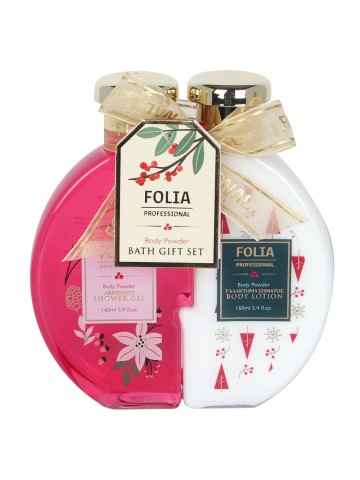 Folia Cosmetics Glamorous Body & Bath Σετ Δώρου Body Powder (41-131)