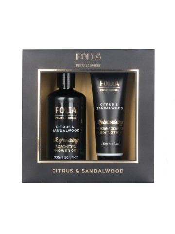 Folia Cosmetics Men’s Gift Box Citrus & Santalwood (41-292)