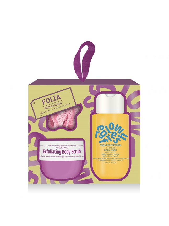 Folia Professinal Gift Box 3pcs With Scrub (41-461)