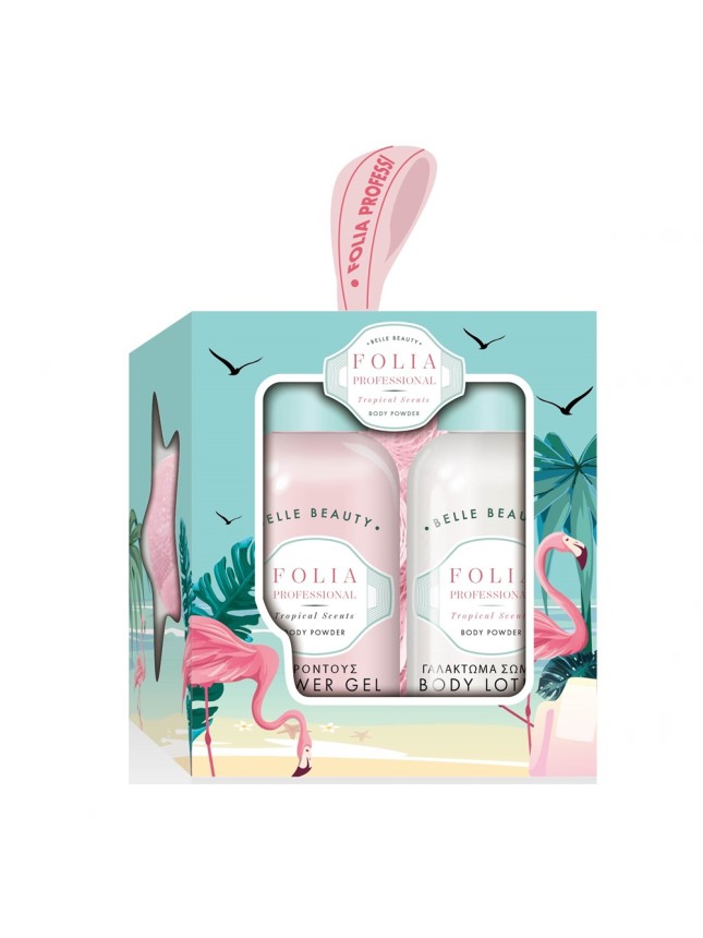 Folia Professinal Square Flamingo Body Powder (41-464)