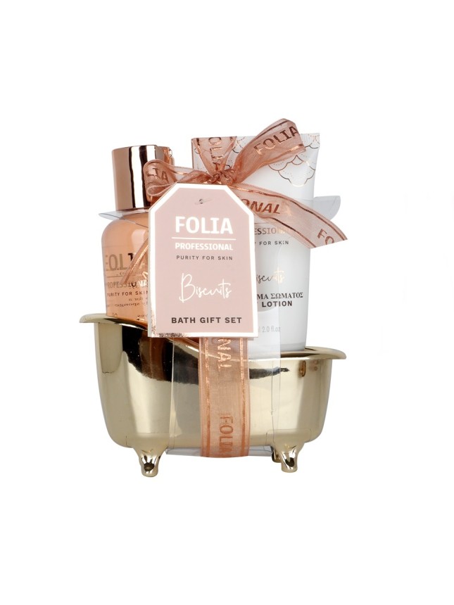 Folia Cosmetics Small Bath Tube Biscuits (41-474)
