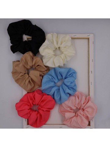 Azure Accessories Scrunchies σε 6 αποχρώσεις 14cm (ΧΑ-0385)
