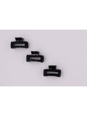 Azure Accessories μαύρο κλάμερ με στρας (XA-0512)