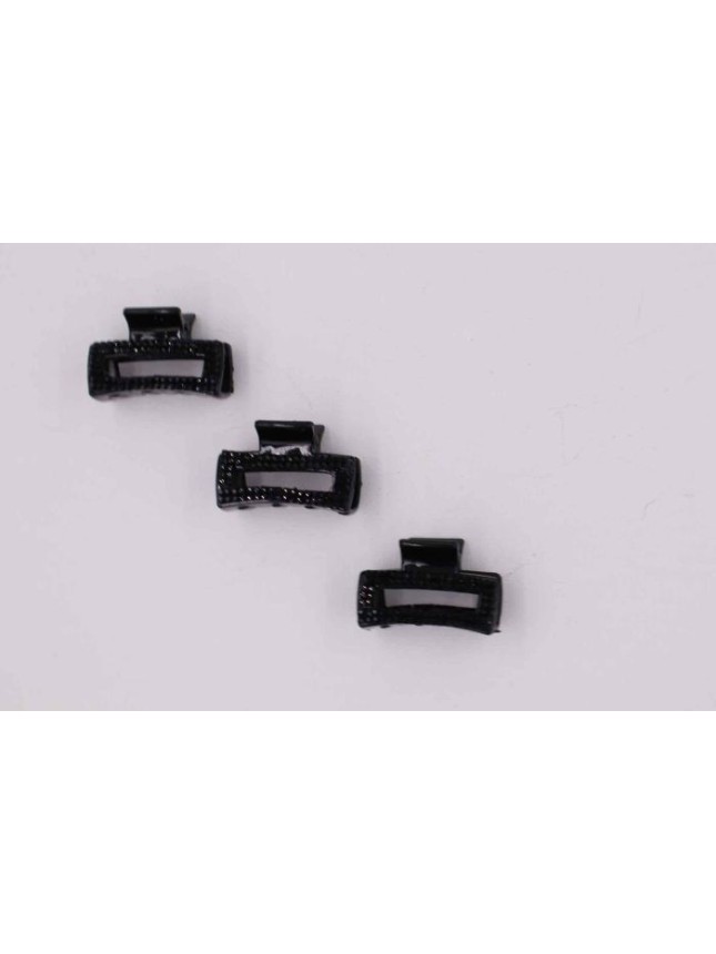 Azure Accessories μαύρο κλάμερ με στρας (XA-0512)
