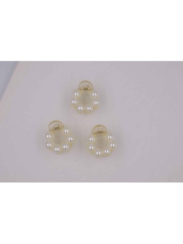 Azure Accessories κλάμερ με πέρλες (ΧΑ-0529)