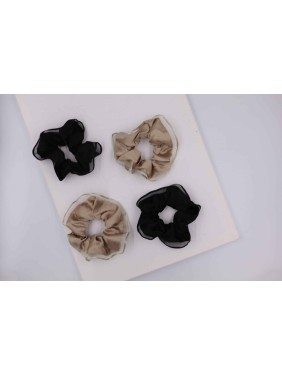 Azure Accessories σούρα με τούλινο στρίφωμα (ΧΑ-0540)