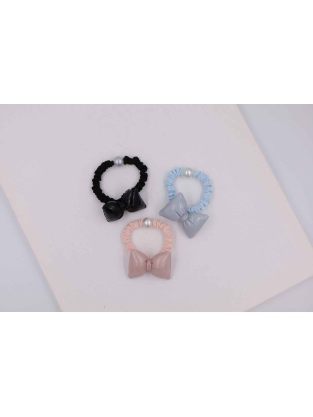 Azure Accessories βινίλ σουράκι με φιόγκο (ΧΑ-0541)