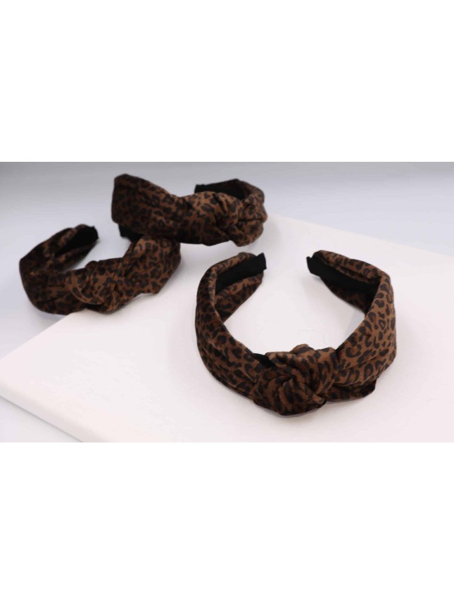 Azure Accessories στέκα leopard με κόμπο (ΧΑ-0561)