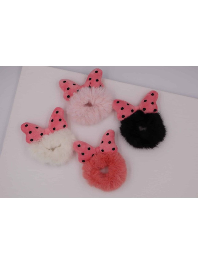 Azure Accessories παιδικό λάστιχο γουνάκι (XΑ-0598)