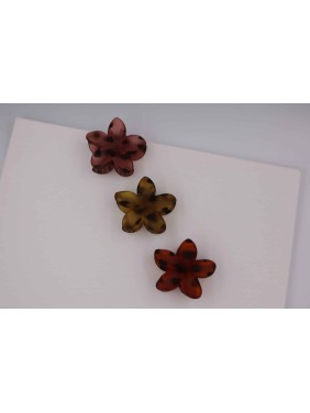 Azure Accessories Κλάμερ ταρταρούγα  λουλούδι (ΧΑ-0627)