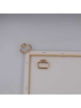 Azure Accessories μεσαίο μεταλλικό κλάμερ (ΧΑ-0655)