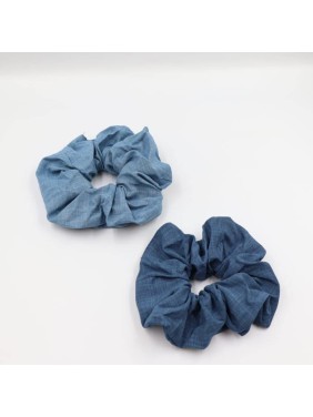 Azure Accessories scrunchie σε 2 αποχρώσεις εφέ τζιν (XA-0717) Azure Accessories scrunchie σε 2 αποχρώσεις εφέ τζιν (XA-0717)