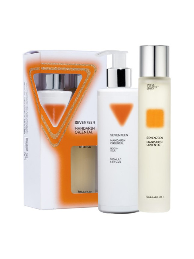 Seventeen Mandarin Oriental Set Body Silk 200ml & Eau de Toilette 50ml