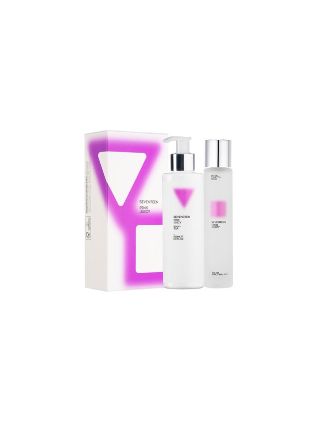 Seventeen Pink Juicy Set Body Silk 200ml & EDT 50ml