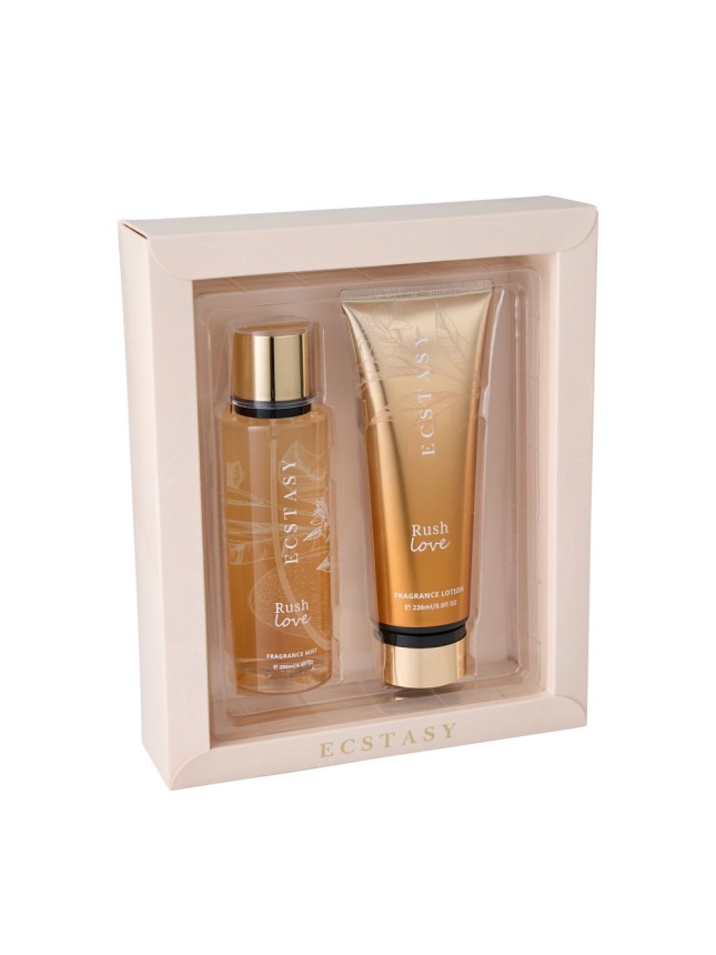 Ecstasy Σετ Δώρου - Rush Love Body Cream 236ml + Body Mist 250ml
