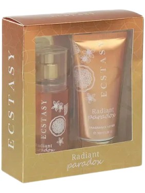 Ecstasy Set Radiant Paradox Body Mist 90ml & Body Lotion 90ml Ecstasy Set Radiant Paradox Body Mist 90ml & Body Lotion 90ml