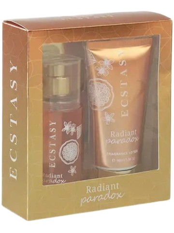Ecstasy Set Radiant Paradox Body Mist 90ml & Body Lotion 90ml