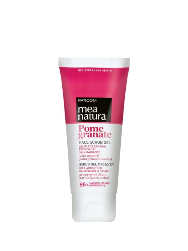 Farcom Mea Natura Pomegranate Gel Απολέπισης Προσώπου